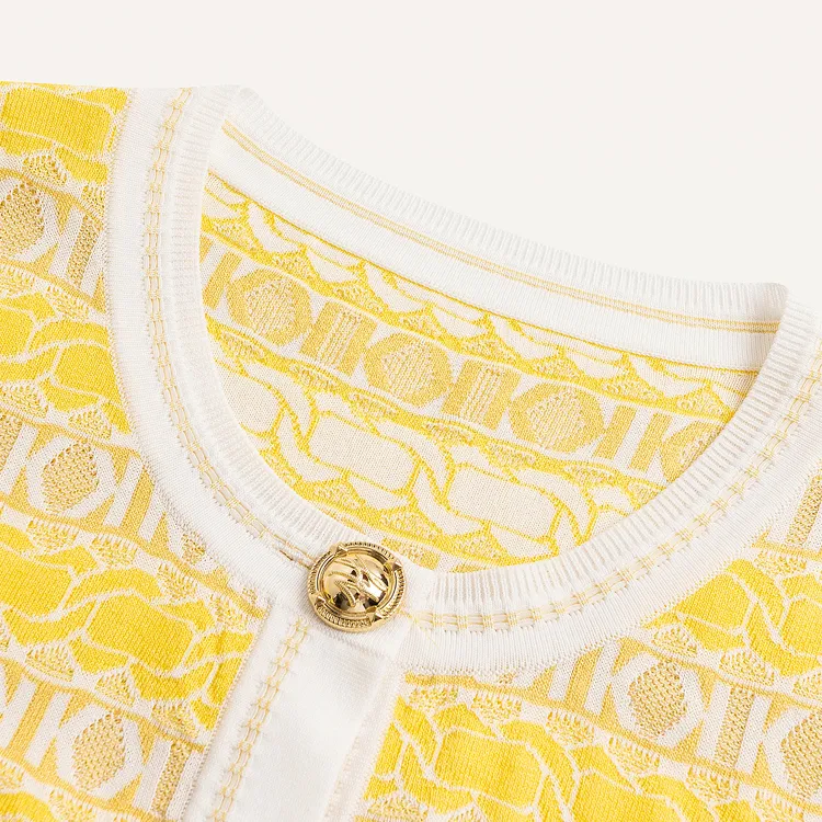 KARL LAGERFELD SS24 Knitwear Women's Yellow-3