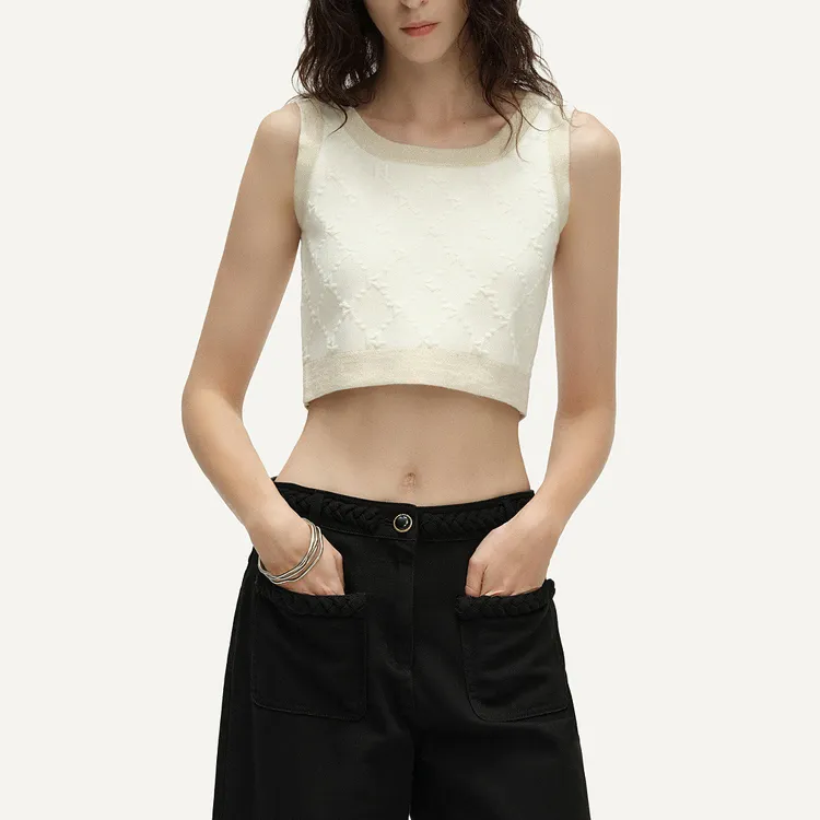 KARL LAGERFELD SS24 Tank Top Women's White-2