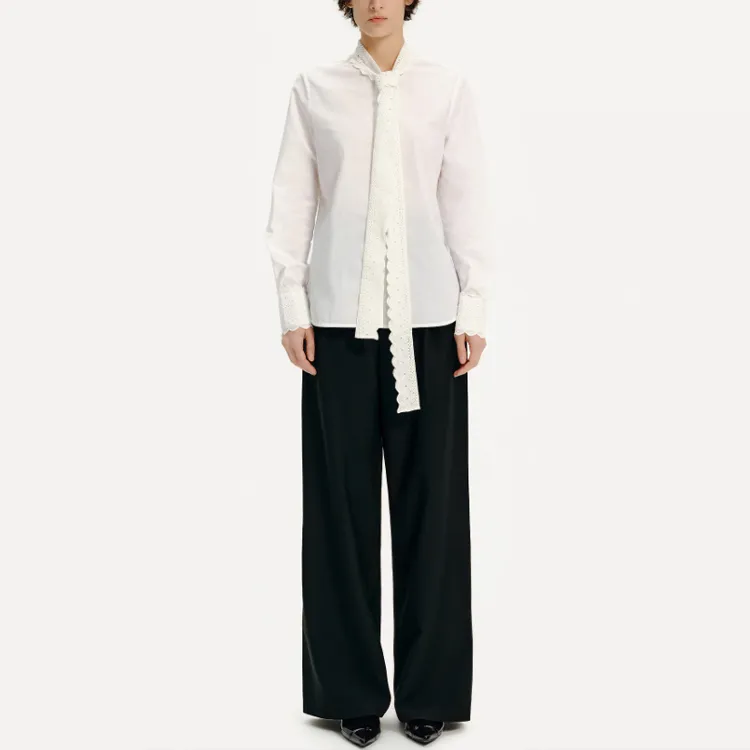 KARL LAGERFELD SS24 Shirt Women's White-1