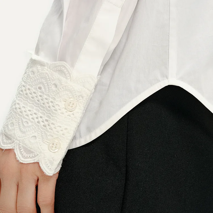 KARL LAGERFELD SS24 Shirt Women's White-6