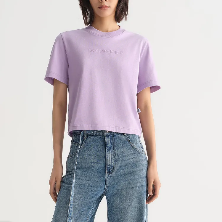 KARL LAGERFELD T Shirt Women's Purple-1