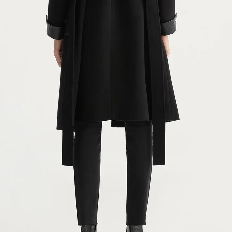 KARL LAGERFELD FW23 Coats Women's Black-6