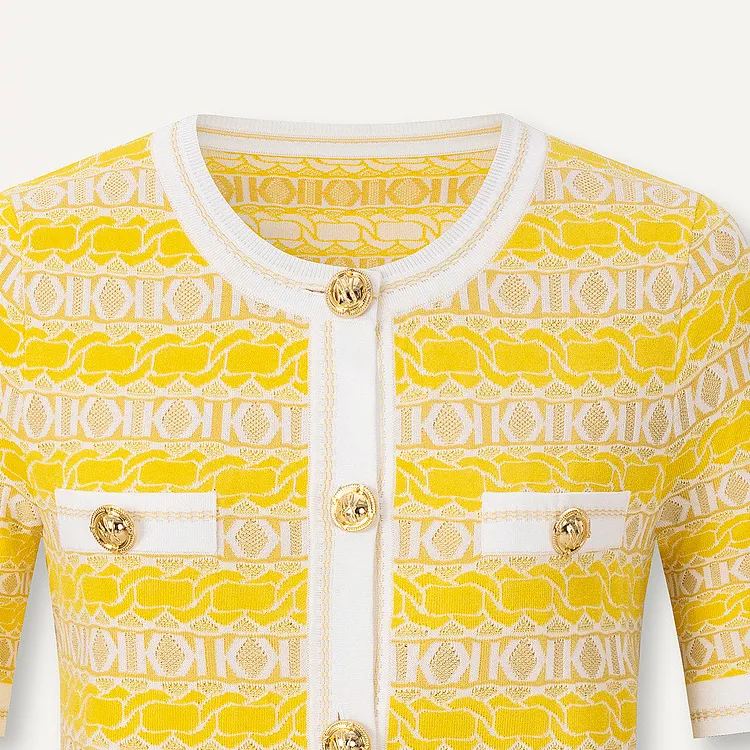 KARL LAGERFELD SS24 Knitwear Women's Yellow-5