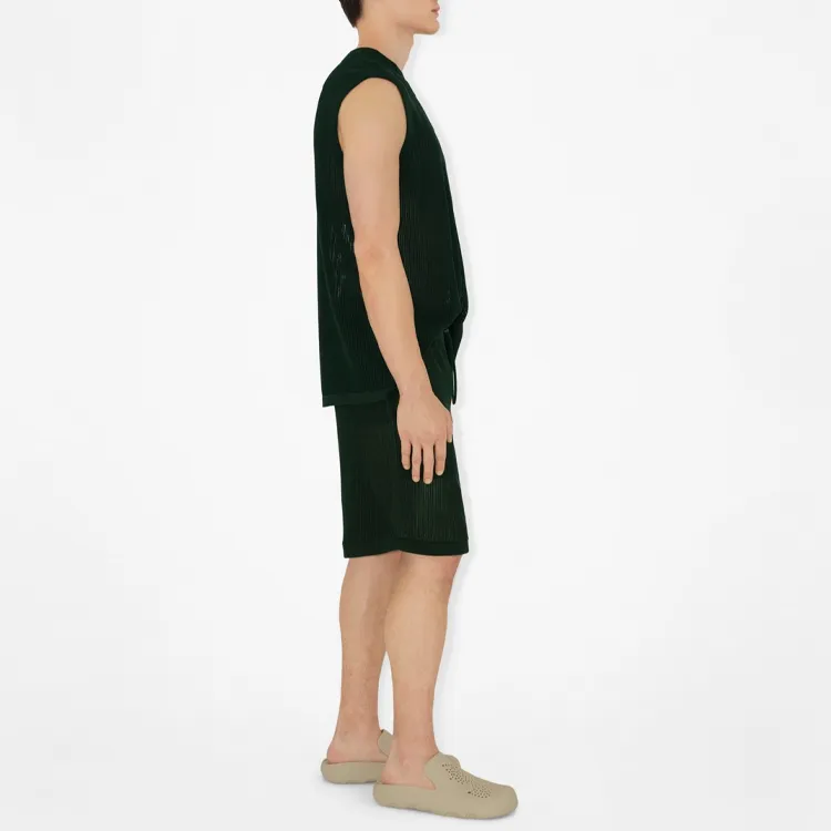 Burberry Casual Shorts Men's Forest Green-4