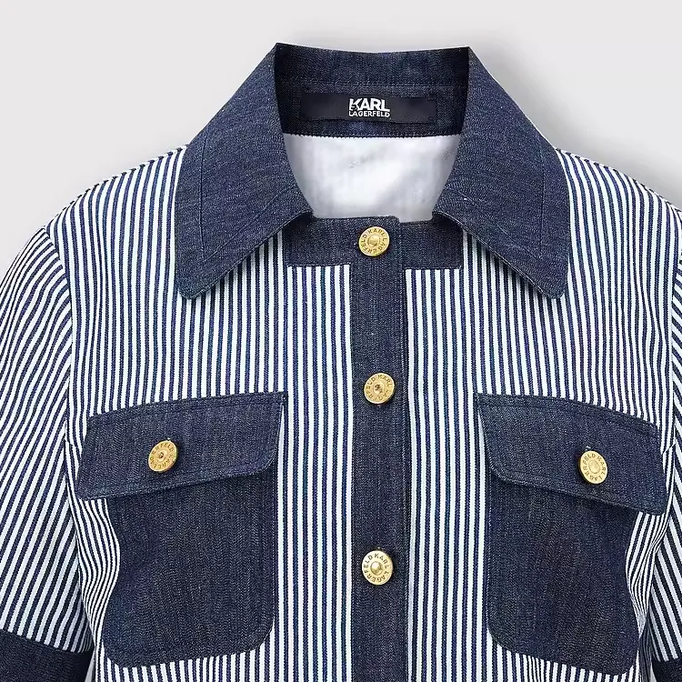 KARL LAGERFELD Shirt Women's Blue-5