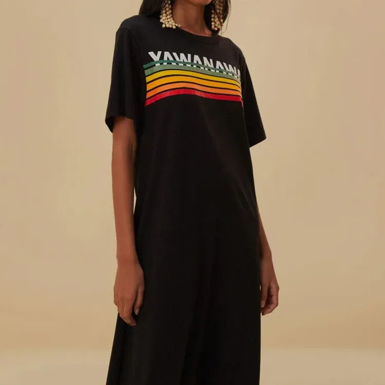FARM RIO SS24 Jumpsuit Women's Black-4