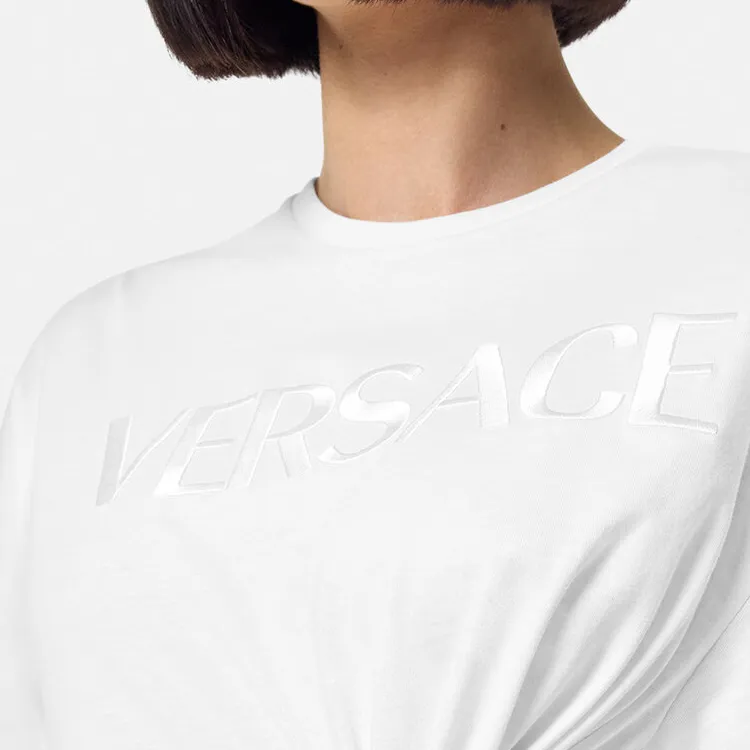 VERSACE Barocco Sea Safety Pin Crewneck T Shirt-4