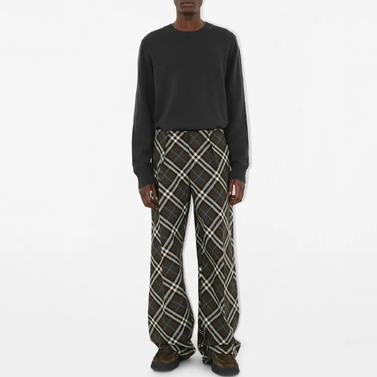 Burberry Check Jogging Pants-4