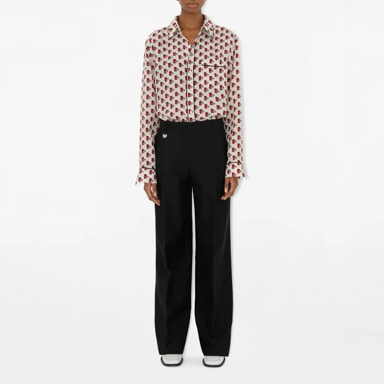 Burberry Shirt Women's Chalk White-2