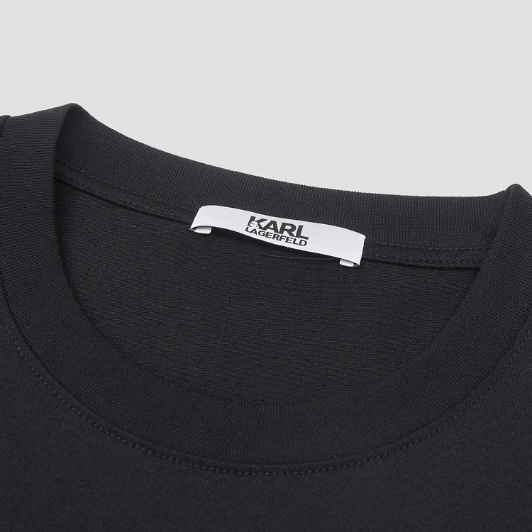 KARL LAGERFELD T Shirt Men's Black-4
