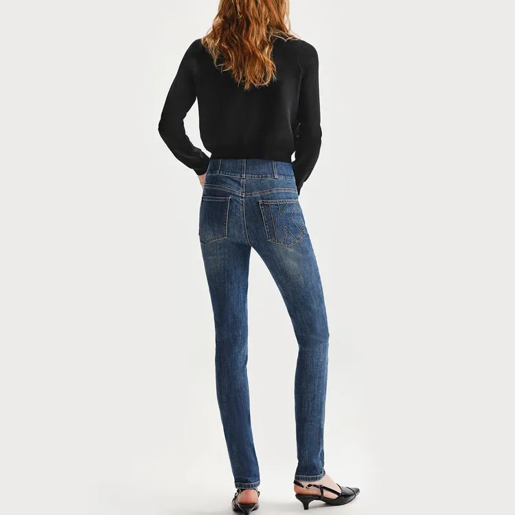 KARL LAGERFELD FW23 Jeans Women's Blue-2