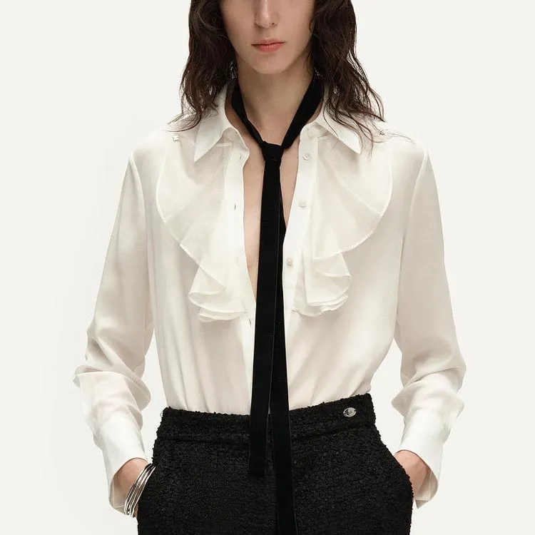 KARL LAGERFELD SS24 Shirt Women's White-2