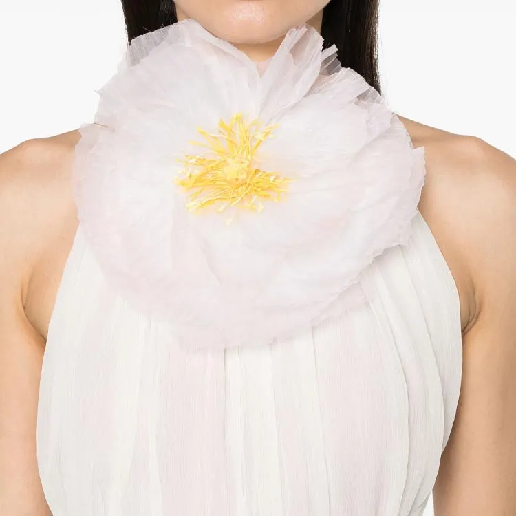 OSCAR DE LA RENTA Sleeveless Dress Women's White-4