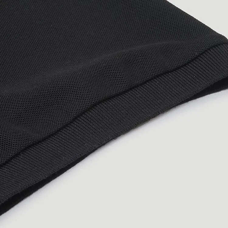 KARL LAGERFELD Polo Shirt Men's Black-4