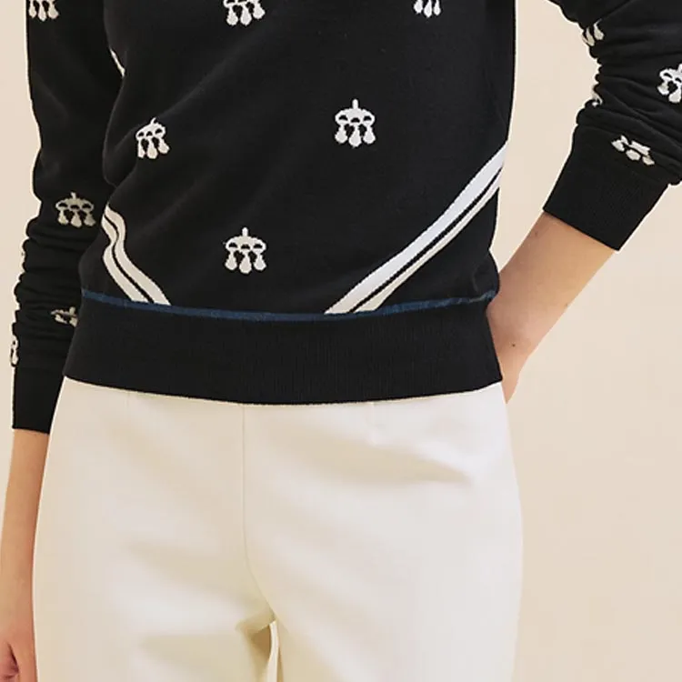 HERMES Sweaters Women's Black-5