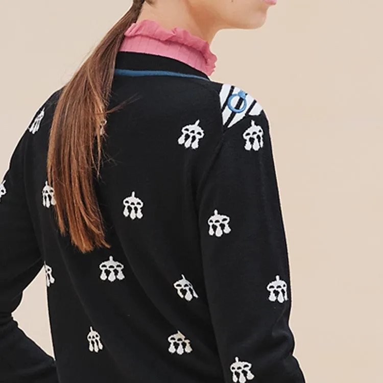 HERMES Sweaters Women's Black-2