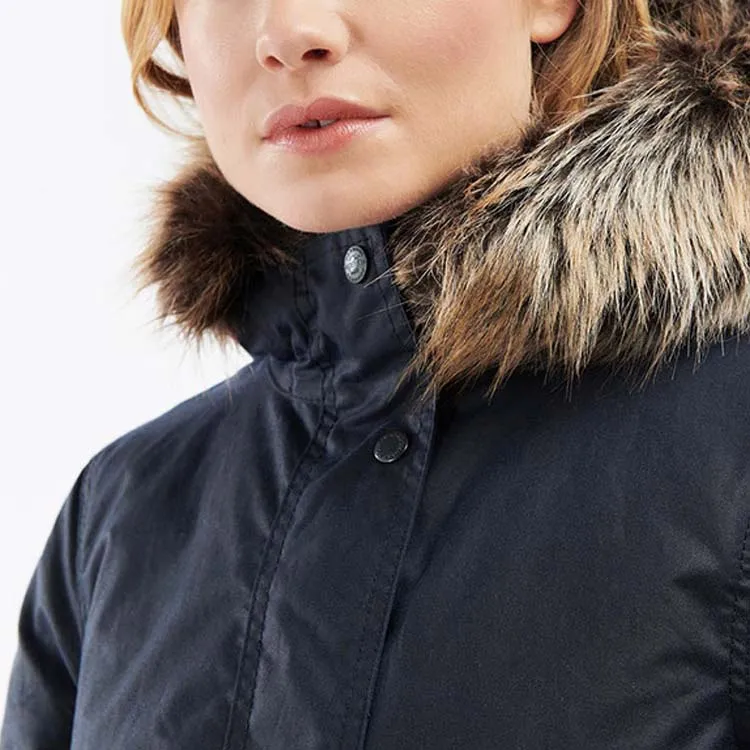 BARBOUR Coats Women's Dark Blue-3
