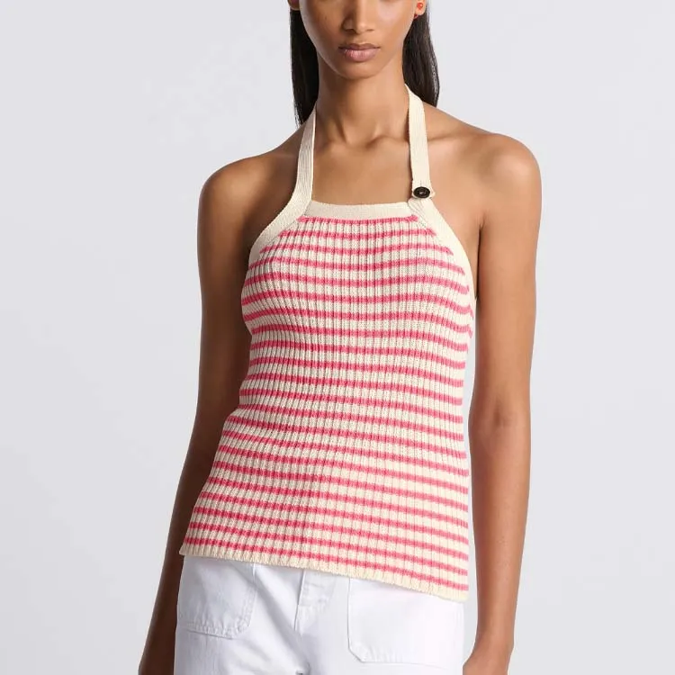 DIOR DIORIVIERA FW24 Tank Top Women's Candy Pink-2