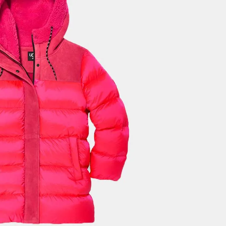 UGG FW24 Down Jacket Women's Soft Light Pink-3
