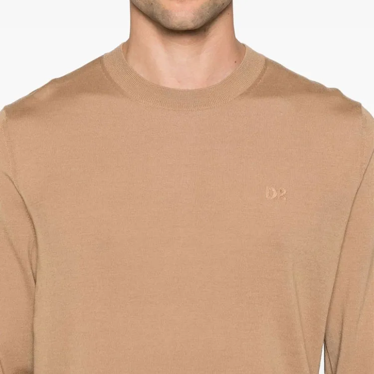 DSQUARED 2 Crew neck Virgin Wool Jumper-4