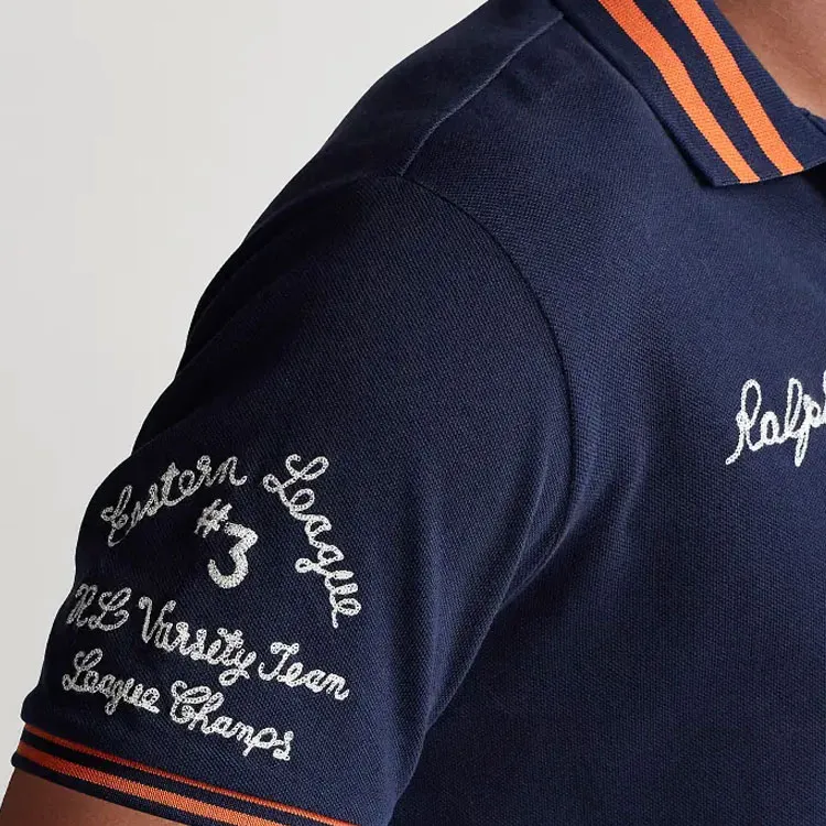 Polo Ralph Lauren Polo Shirts Men Marine Blue-3