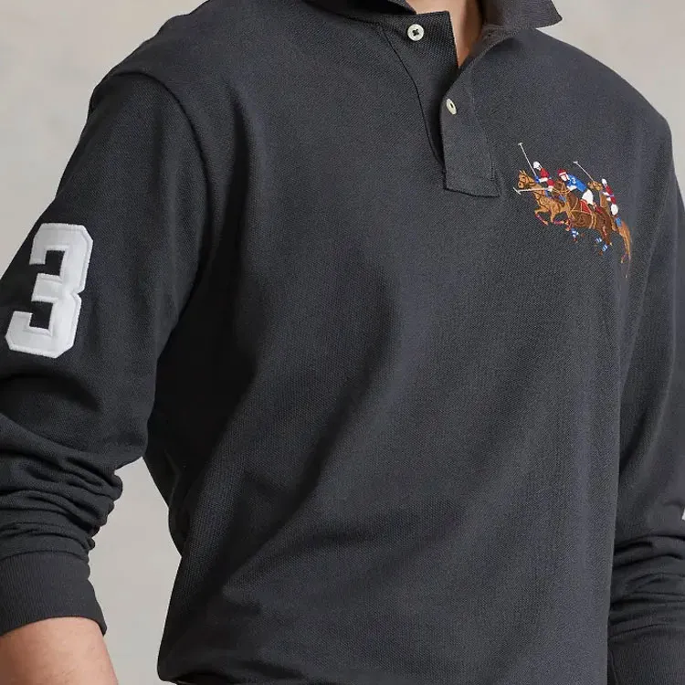 Polo Ralph Lauren Polo Shirt Men's Dark Gray-11