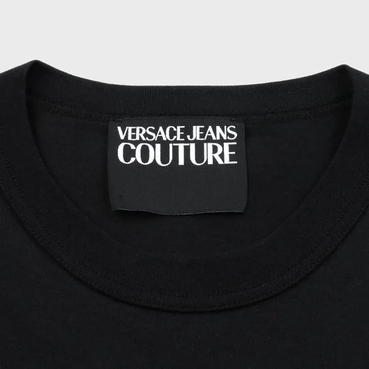 VERSACE JEANS COUTURE T Shirts Men Black-2