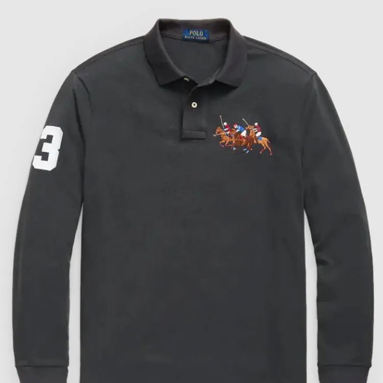 Polo Ralph Lauren Polo Shirt Men's Dark Gray-10