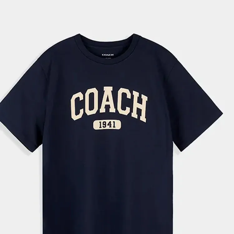COACH T Shirt Men's Marine Blue-3