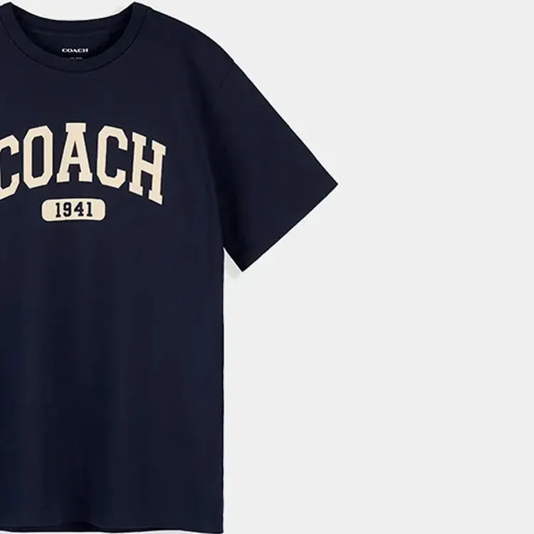 COACH T Shirt Men's Marine Blue-4