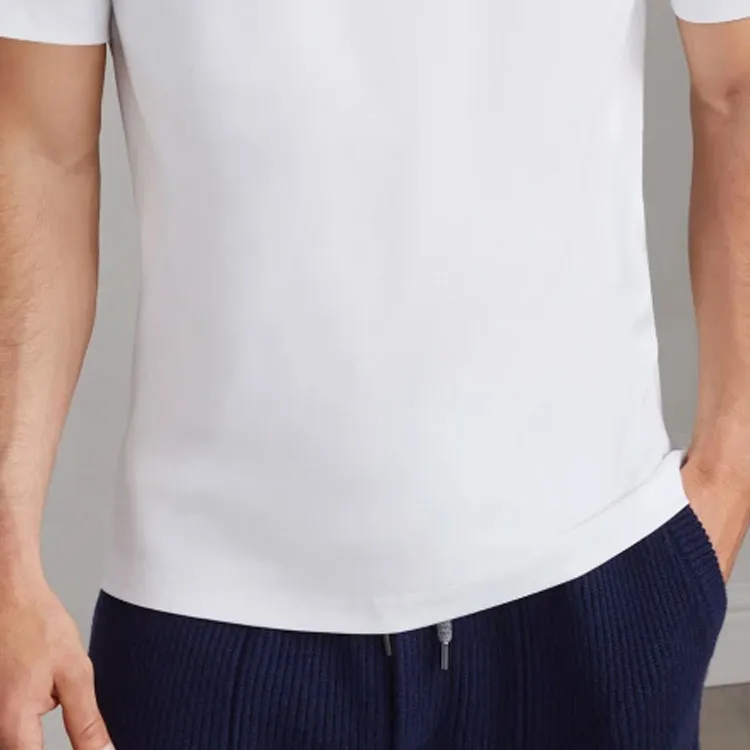 Brunello Cucinelli Graphic Printed Crewneck T Shirt-6