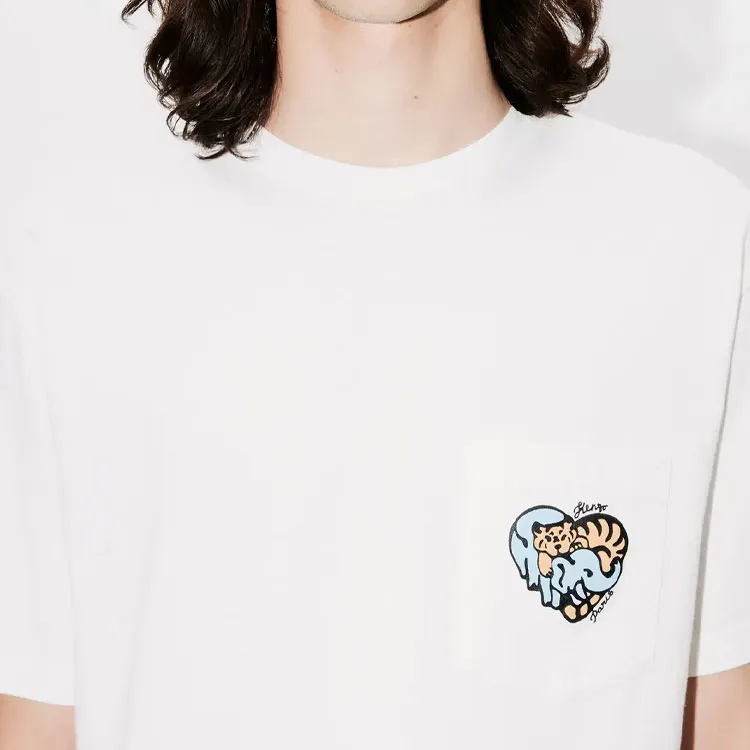 KENZO Jungle Heart Classic T Shirt-5