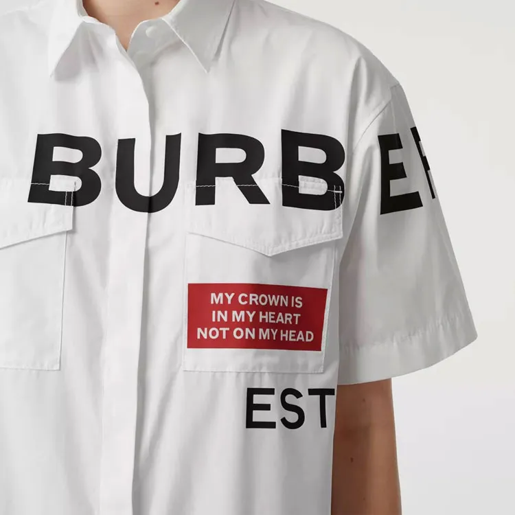Burberry Shirts Women's White-5