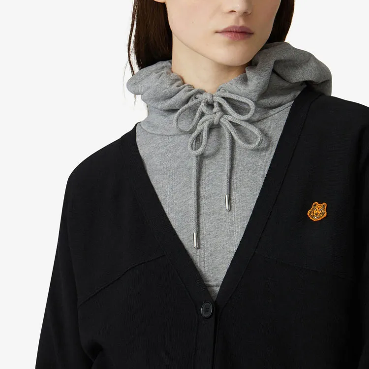 KENZO Classic Tiger Head Knitwear Women's Black-3