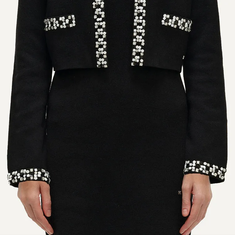 KARL LAGERFELD SS24 Knitwear Women's Black-7