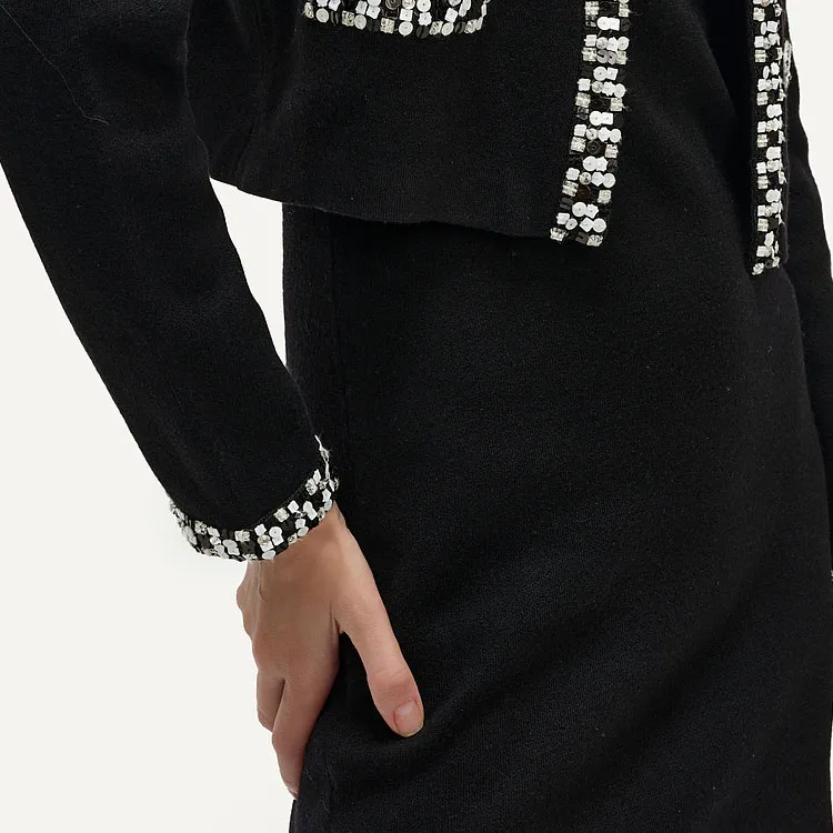 KARL LAGERFELD SS24 Knitwear Women's Black-8