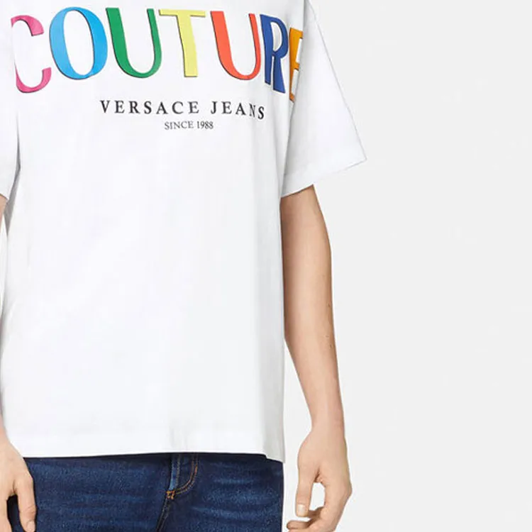 VERSACE JEANS COUTURE FW21 T Shirt Men's White-4