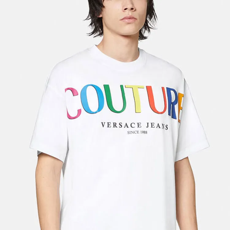 VERSACE JEANS COUTURE FW21 T Shirt Men's White-5