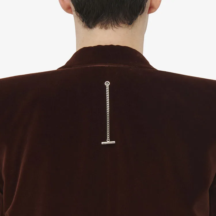 Alexander McQueen FW24 Coats Men's Rusty Red-4