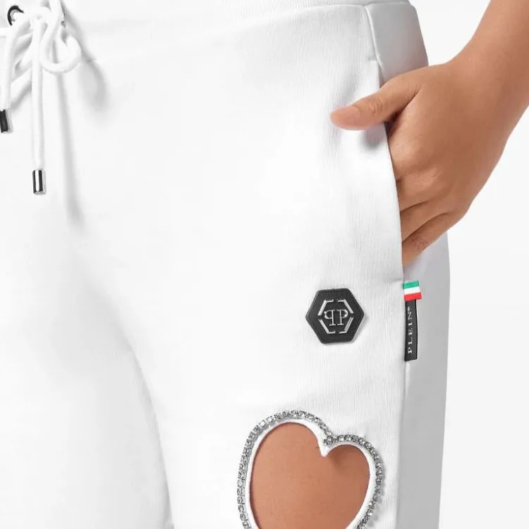 PHILIPP PLEIN Heart Track Pants-3