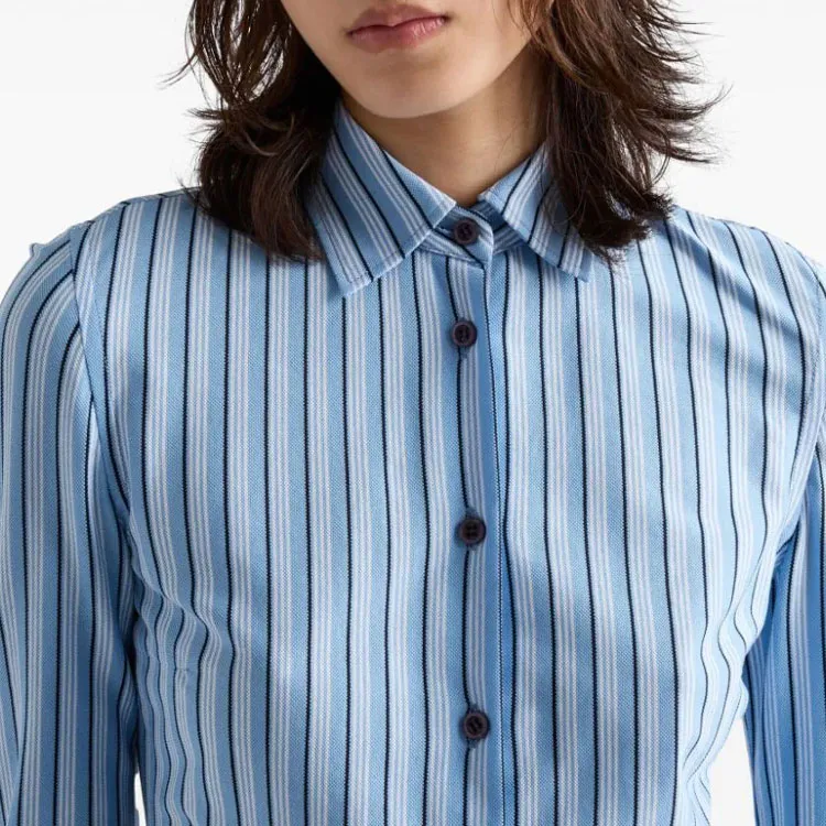 PRADA Striped Shirt-2