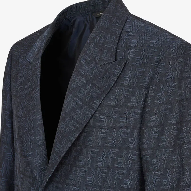 FENDI Embroidered Blazer-3