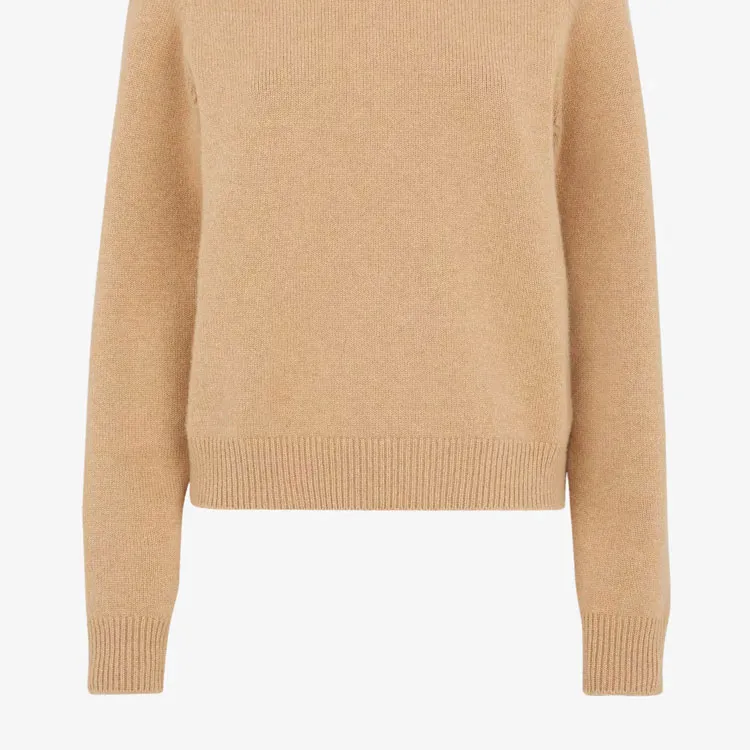 FENDI Turtleneck Long Sleeved Knitted Jumper-3