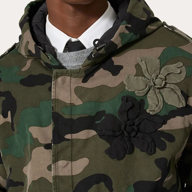 Valentino SS24 Jackets Coats Men's Army Green-4
