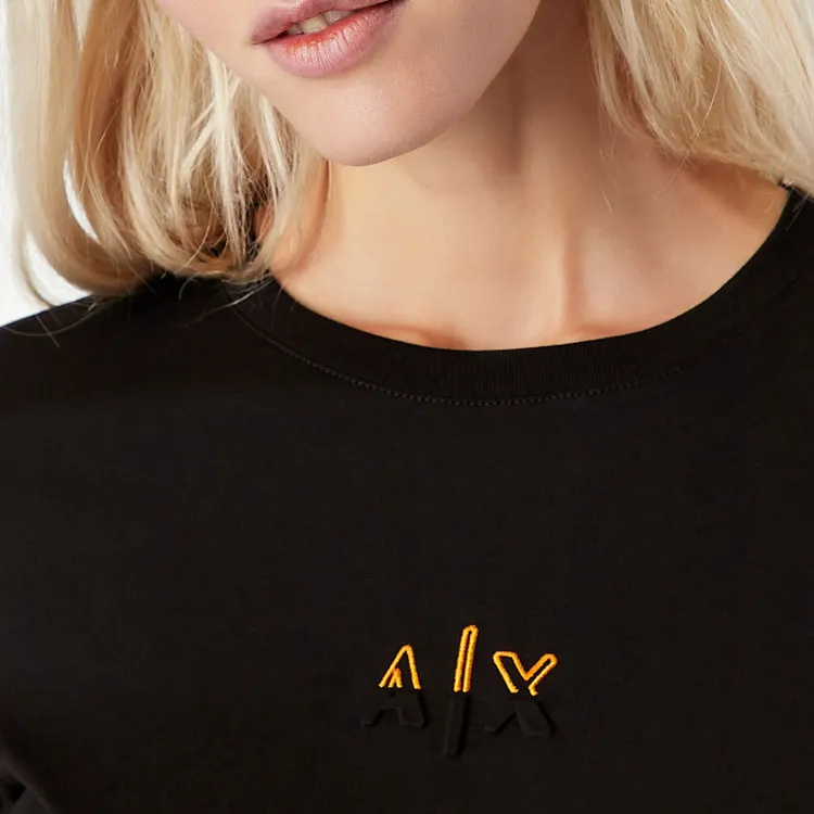 ARMANI EXCHANGEAE T Shirt Women's Black-4