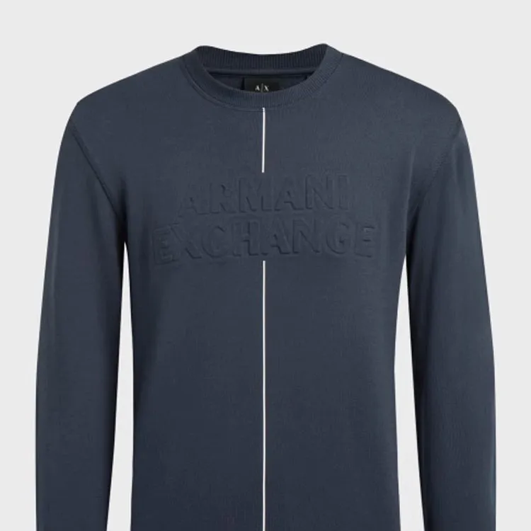 ARMANI EXCHANGEAE Sweatshirt Men's Navy Blue-5