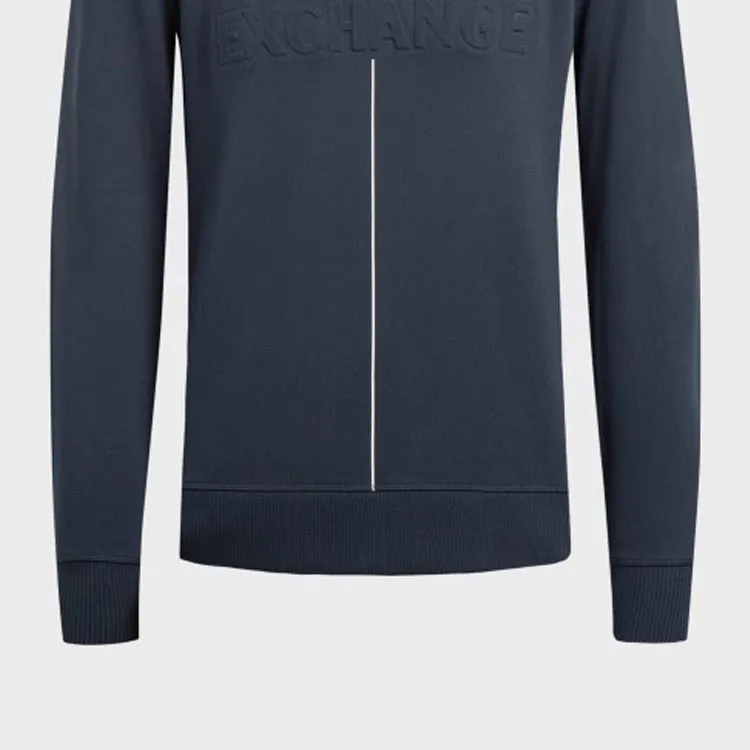 ARMANI EXCHANGEAE Sweatshirt Men's Navy Blue-4