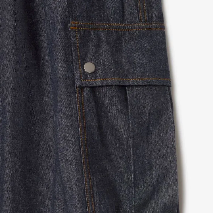 Burberry Cargo Trouser 'Denim Blue'-4