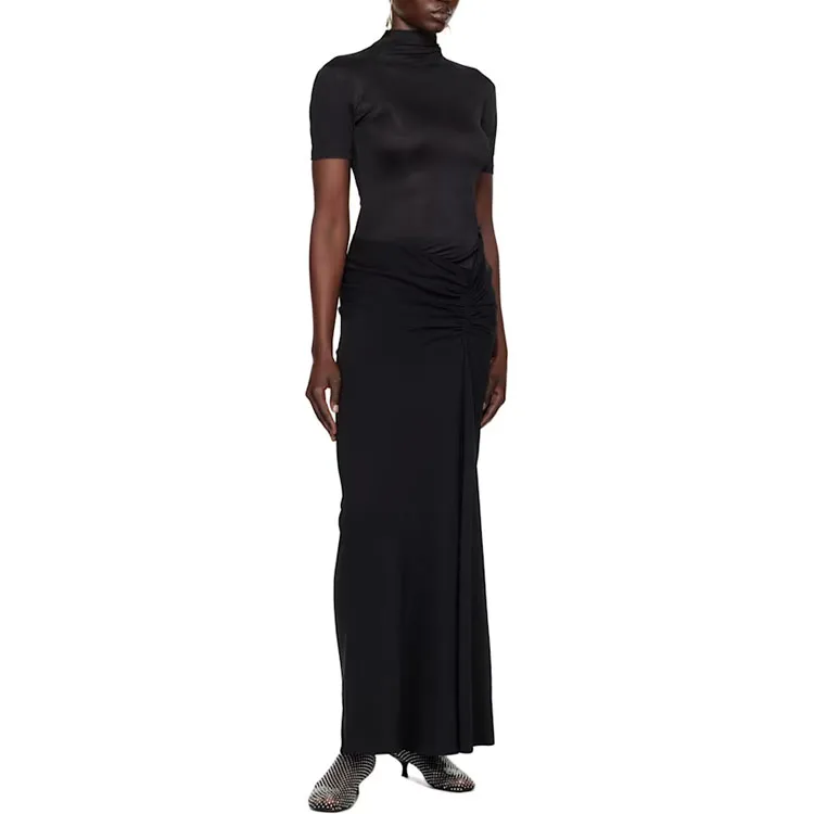 CHRISTOPHER ESBER Short Sleeved Dresses Women's Black-2