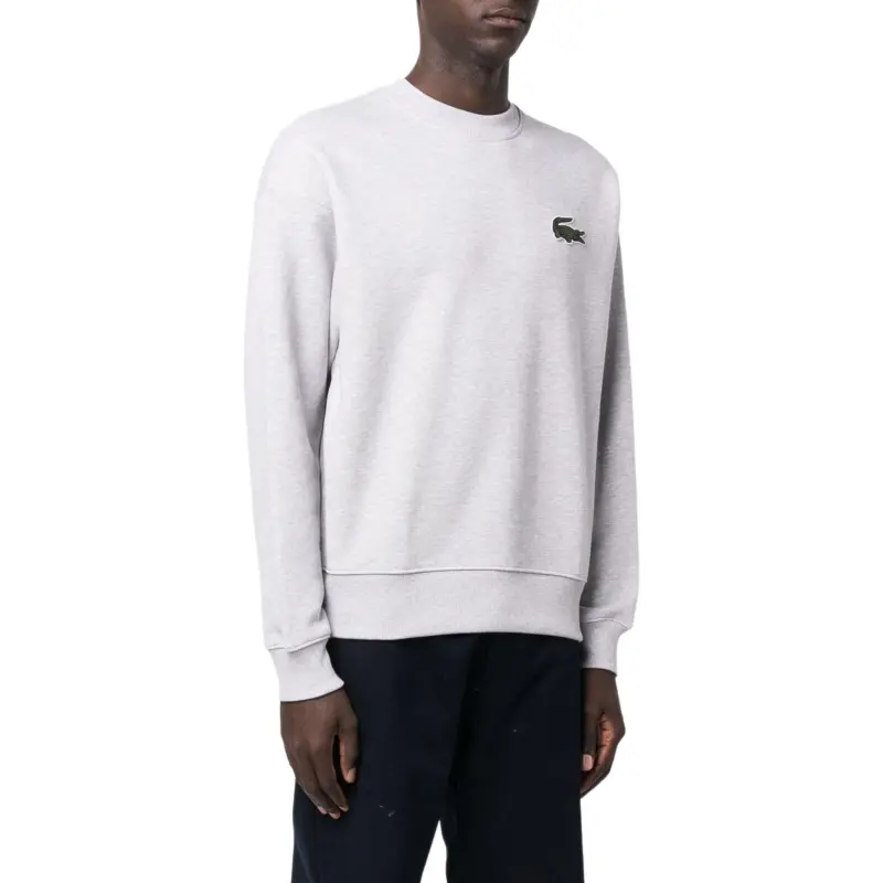 LACOSTE Logo patch Long sleeve Hoodie-1